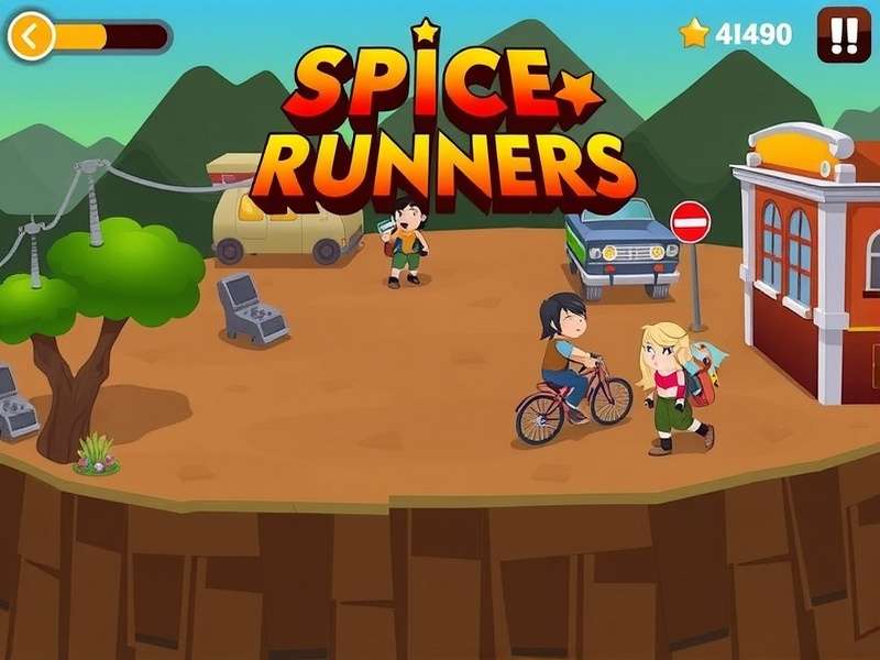 Spice Route Runners Gameplay Screenshot
